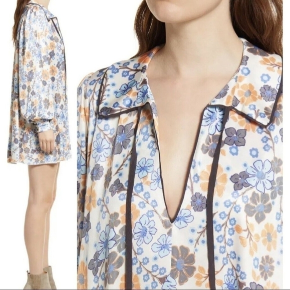 FREE People Daisy Jane Mini Dress, NWT - Picture 3 of 12